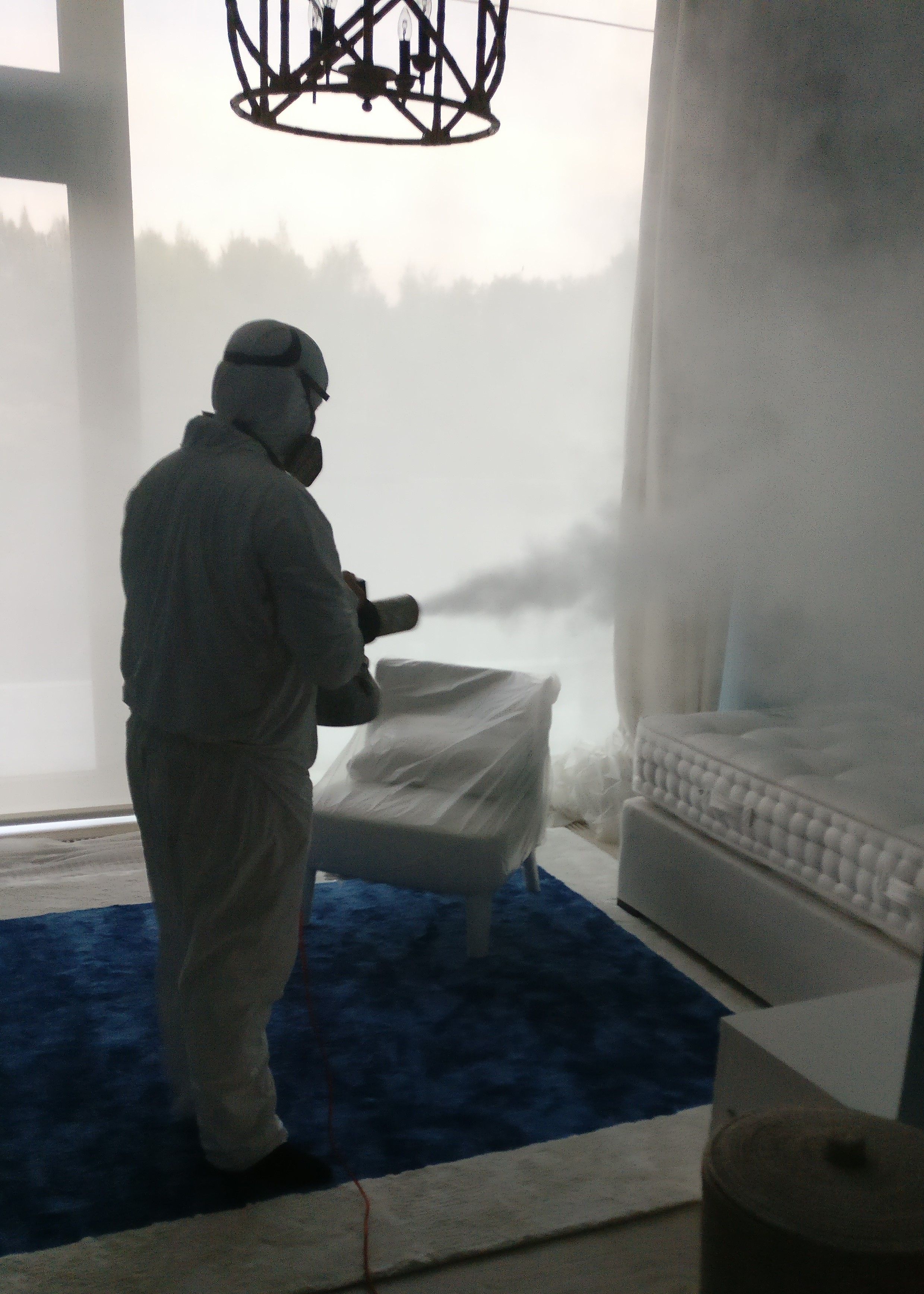 Сухой туман от запахов. Обработка сухим туманом в Красноярске.